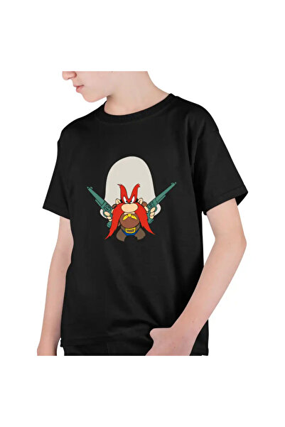 OEM Tricou Copii Baieti Yosemite Sam Cowboy