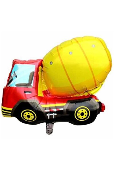 PARTİ AŞKI İnşaat Temalı Folyo Balon & İş Makine Konsept Erkek Doğum Günü (Vi...