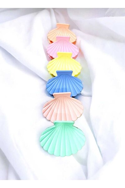 modares Deniz Kabuğu Midye TREND Model Mandal Toka Büyük Boy 7 cm