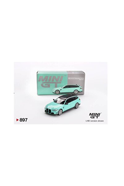 mini gt Bmw M3 m Touring Mint Green 1/64 Model Car