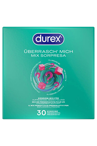 Durex - 30 Condoms Mix 4 Different Varieties