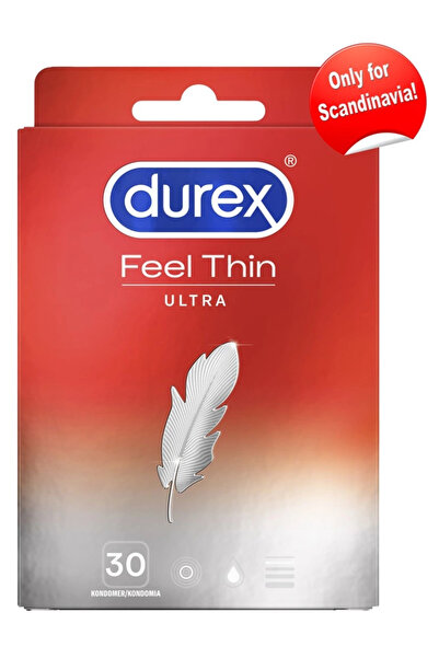 Other Durex Feel Thin - Condoms 20% Thinner 30 pcs