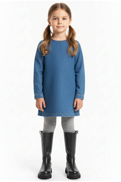 Moda Lime Soğuk Havalara Dayanıklı Suni Deri Düz Sade Uzun Astarlı Kaymaz Hafif Taban Çocuk Kışlık Bot Çizme