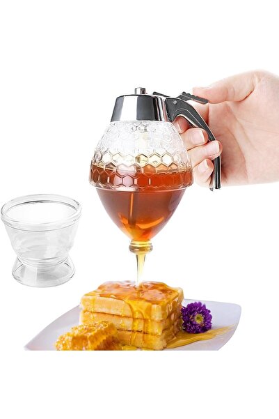 Generic Honey Dispenser | Trigger Design, Acrylic, Labor Saving, Fresh Seal, Syrup Sauce