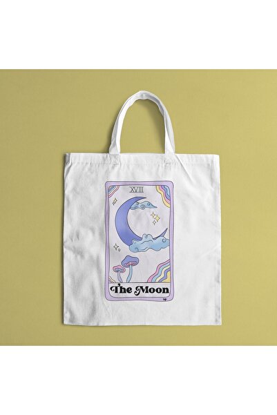 FenerciHediyelik The Moon Printed Shoulder Bag