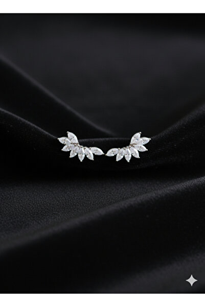 ses atelier Zirkon Taşlı Küpe