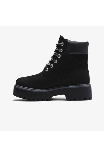 Timberland Stone Street 6 Inch Lace Up Kadın Siyah Bot