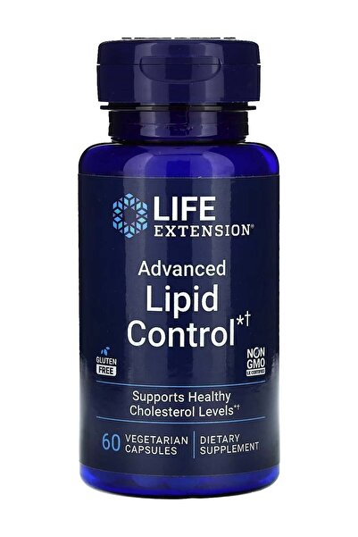 Life Extension ، التحكم المتقدم في الدهون، 60 كبسولة نباتية (500 مجم لكل كبسولة)