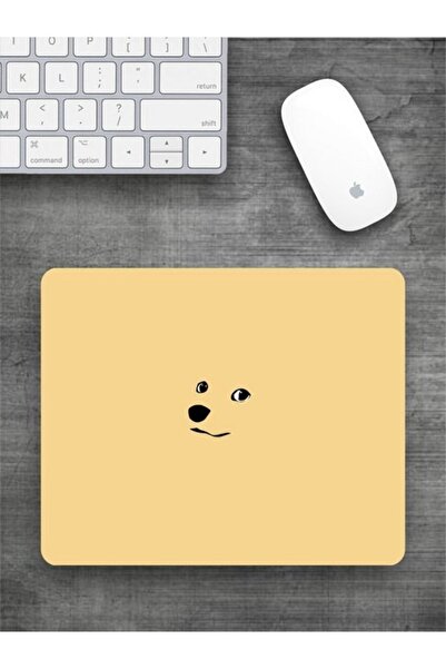 FenerciHediyelik لوحة ماوس مستطيلة الشكل من Dog Face مطبوع