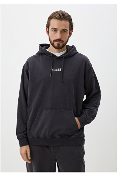 Guess Erkek Kapüşonlu Sweatshirt Z4BQ15K6ZS1