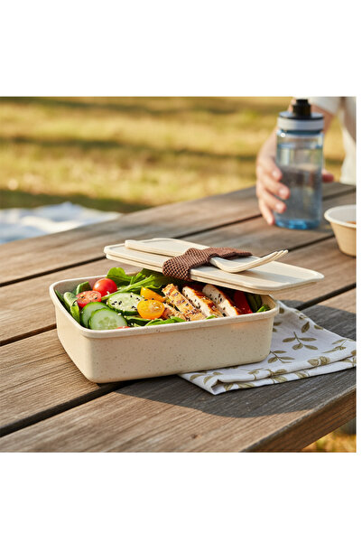 Varaq Eco-Friendly Wheat Straw Lunch Box - Sustainable & Stylish Meal Prep