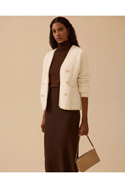 SEÇİL DÜĞME DETAYLI HIRKA