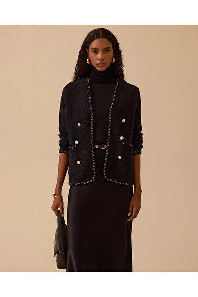 SEÇİL DÜĞME DETAYLI HIRKA