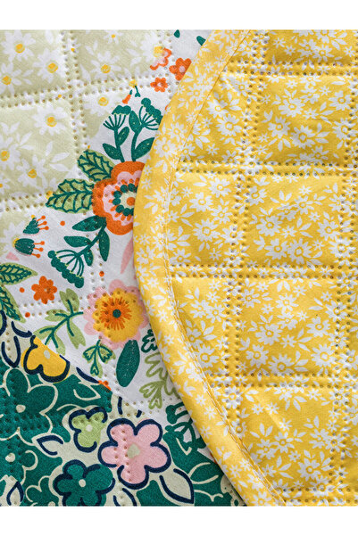 LC Waikiki Vizyon New Season Floral Patterned Double Bedspread 200X220 cm