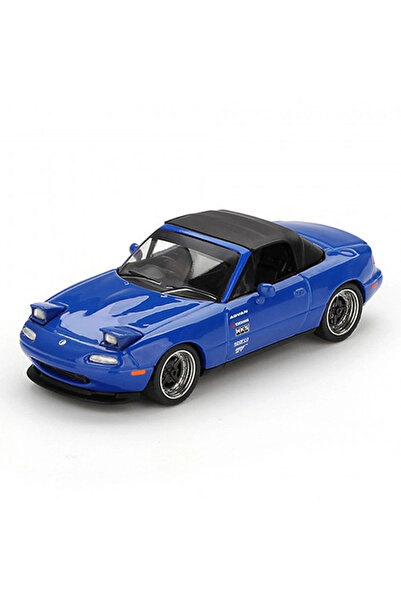 TOYFEST Mini Gt 1/64 Mazda Miata Mx-5 (Na) Tuned Version Dark Blue