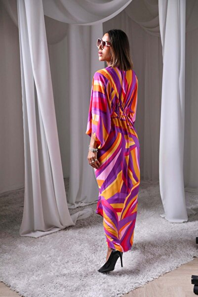 ECSTACY COUTURE Huescape kaftan dress