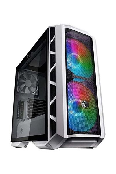 Cooler Master MasterCase H500P Mesh White ARGB Computer Case Mini ITX, Micro ATX, ATX, EATX Motherbo