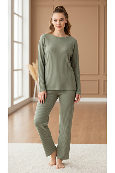 trendlina Knitwear Camisole Double Set