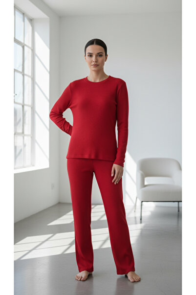 trendlina Knitwear Camisole Double Set