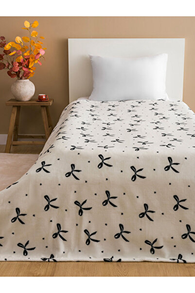 LC Waikiki Bow Printed Single Blanket 150X220 cm (W5)