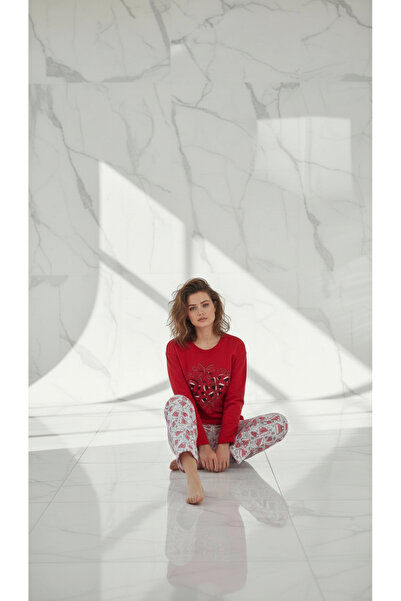 trendlina Cotton Winter Double Pajama Set