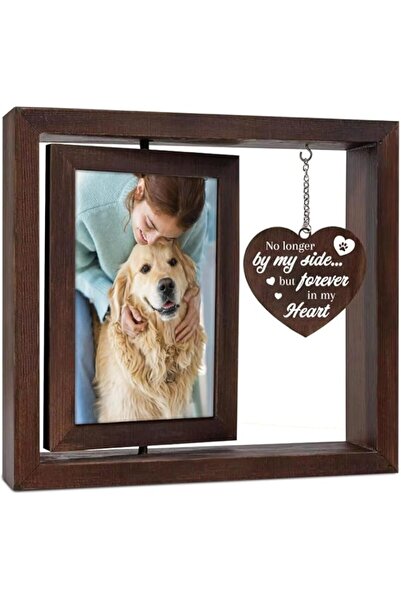 Generic Brand ORCHID M® Double Sided Rotating Wooden Picture Frame, 4 * 6-Inc...