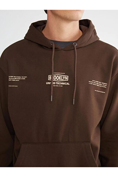 LC Waikiki Ανδρικό μπλουζάκι με μακρυμάνικο στάμπα (W5)