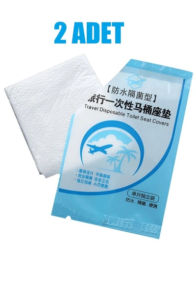 Tasarım Evi Çocuklar İçin Okul Klozet Kapak Örtüsü Pratik Kullanımlı Hijyenik Klozet Kapağı Poşeti 2 Adet