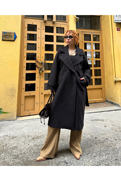 Bak'ap Преміум довгий кашеміровий пальто