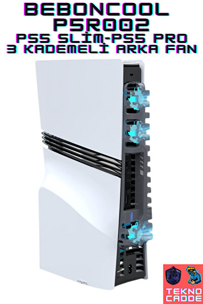 beboncool PG-P5R002 PS5 Slim/Ps5 PRO Uyumlu 3 Kademeli LED Işıklı OTO MOD Ark...