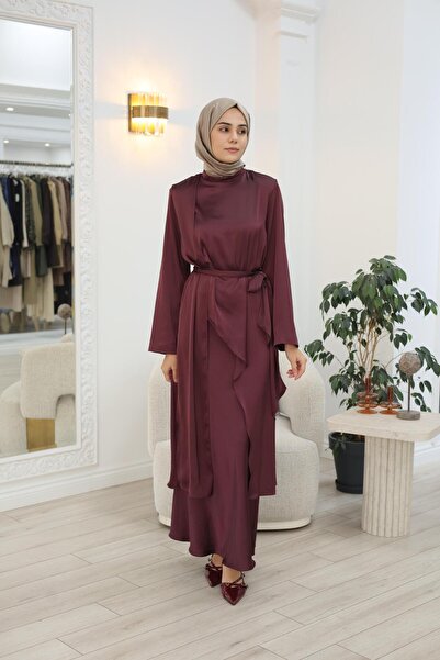 QOOQ STORE QOOQ Saten Takım 26fw201