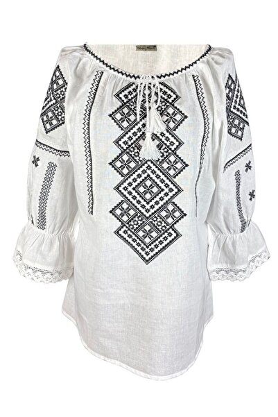 rody's forever Women’s Blouse O25 White Crystal size XL