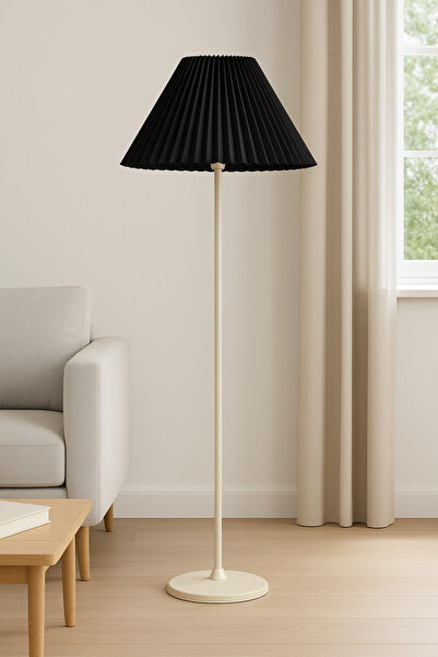 Vinner LMD-FR03 Conic Krem Metal Lambader - Siyah Kırma