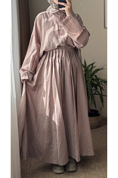 Mina Terzi&Butik Pleated Casual Sleeve Double Suit