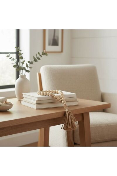 Casco Wooden decorative bead with a natural touch