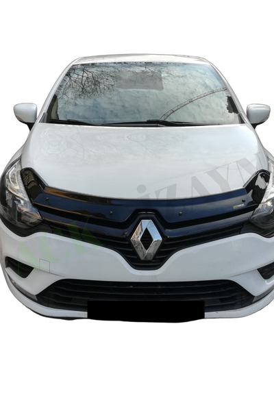 ACK Dizayn RENAULT CLİO 4 2012-2018 ARACA ÖZEL KAPUT RÜZGARLIĞI A+ PİANOBLACK...