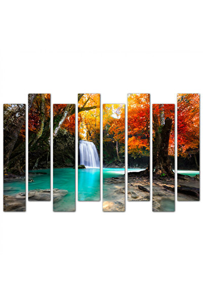 Generic Wall panel - landscape - M1548 - divided into eight pieces -