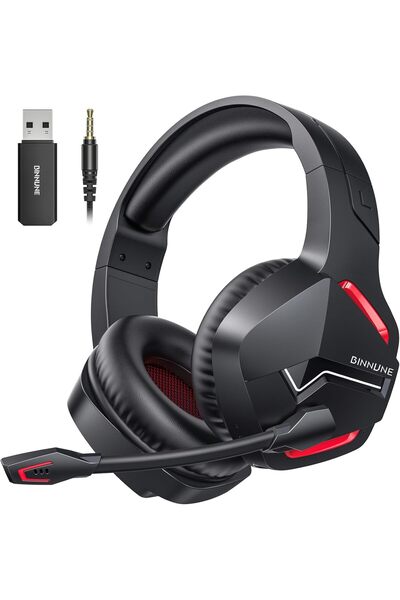 Other سماعة رأس لاسلكية Bin Noni 2.4G Bluetooth مع ميكروفون للكمبيوتر الشخصي ...