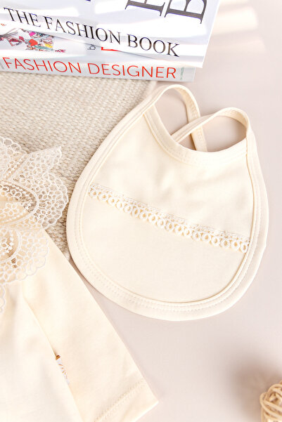 Babymod Laced Bow Cotton 5-Piece Baby Girl Hospital Release Baby Set