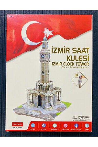 Cubic Fun İzmir Saat Kulesi 3D Puzzle