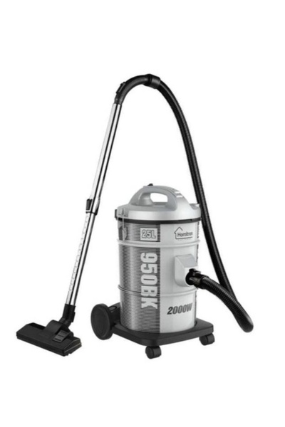 Body Culture مكنسة كهربائية، سعة غبار 25 لتر، هيكل معدني، ضوضاء منخفضة، أنبوب...