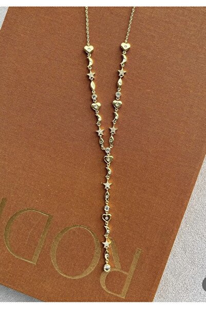 YKY STORE Vip Çelik Manifest Y Kolye meryem ana kolyesi lux