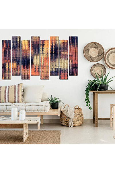Generic Wall Panel - Abstract Art (Distortion of Vision) - 21004 - Divided into eight pieces