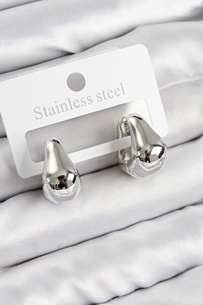 Skygo Brass Ring Model Silver Color Women's Earrings - Tj-Bkp11007