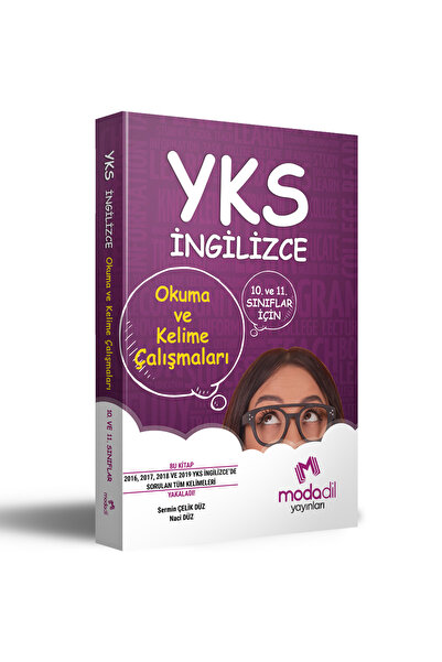 Bi bigelio Modadil YKS İngilizce Okuma Ve Kelime Çalışmaları Modadil Yayınları