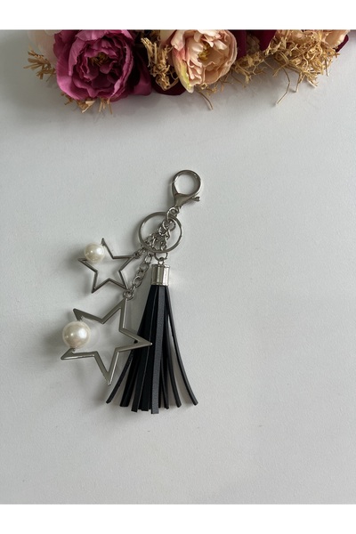 zg hobi aksesuar Çanta süsü Gümüş Renk Metalli - Çanta Charmı