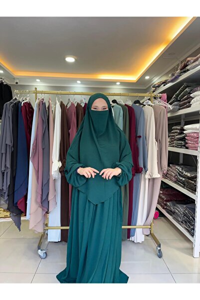 Yüsra Collection طقم فستان وسروال تيسيتير أيروبين