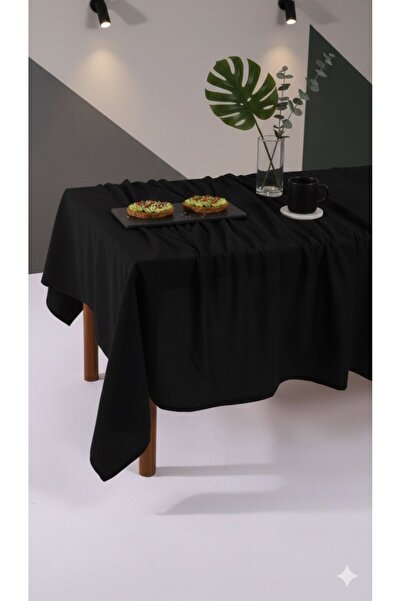 Kumru Çeyiz Şık Sade Masa Örtüsü Modern Tasarımlı İskandinav Tarz Pamuklu İnce