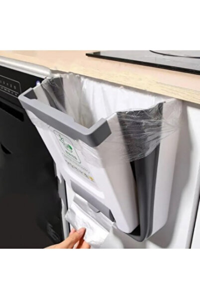 yusa stores Sac de gunoi de bucătărie pliabil cu recipient