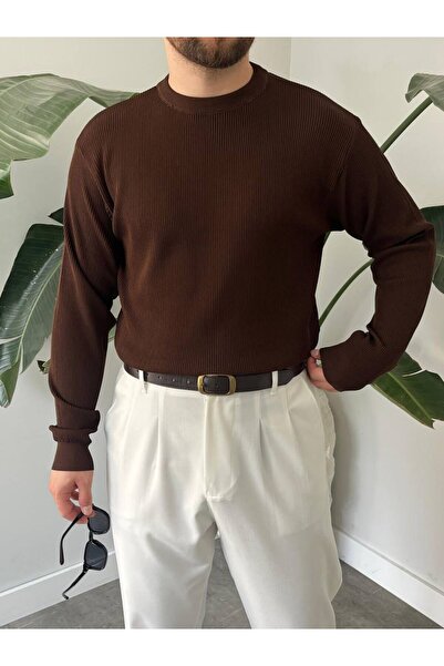 Q45collection Crew Neck Cotton Men's Knitwear